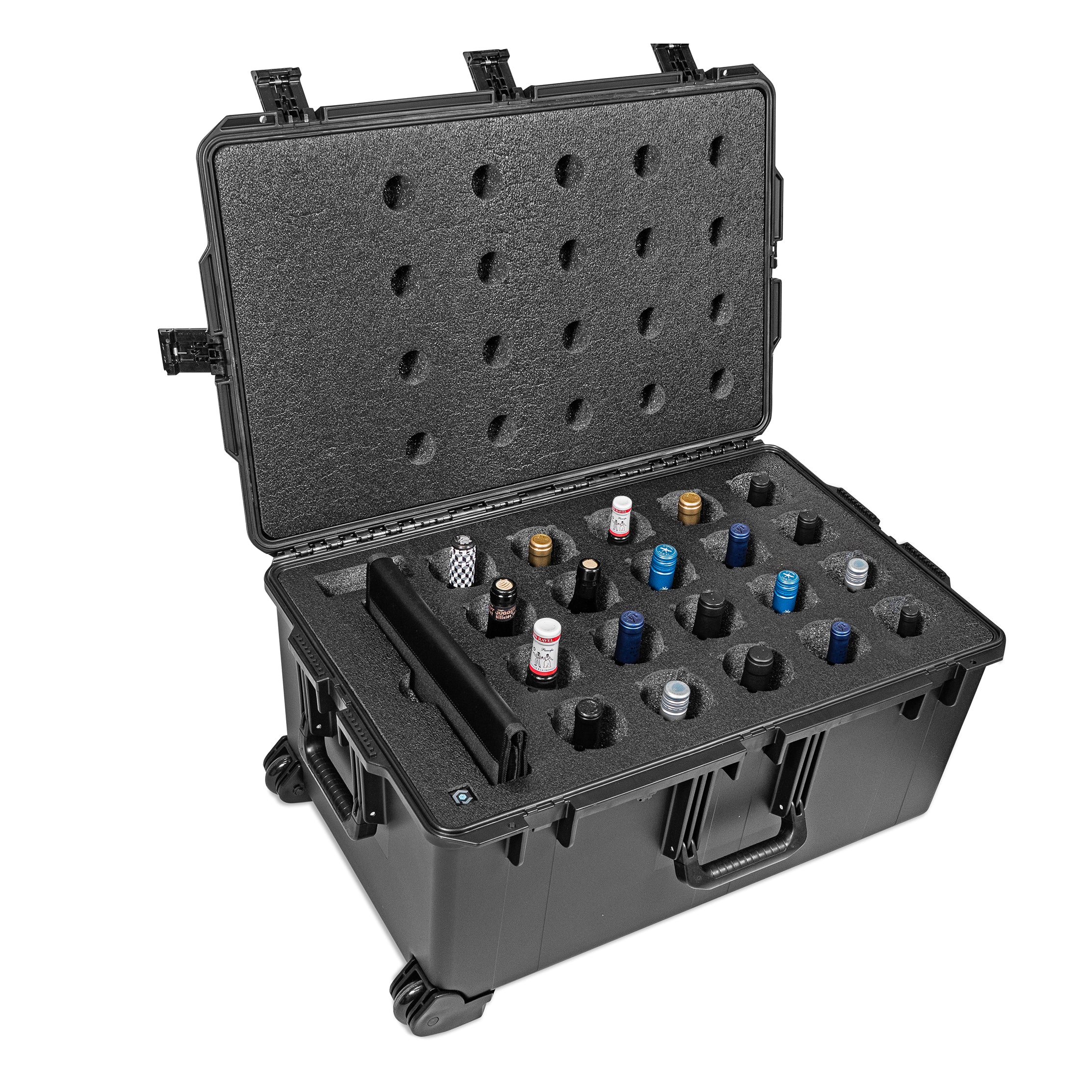 Pelican CasePro 20-Bottle Wine Carrier With Wheels
