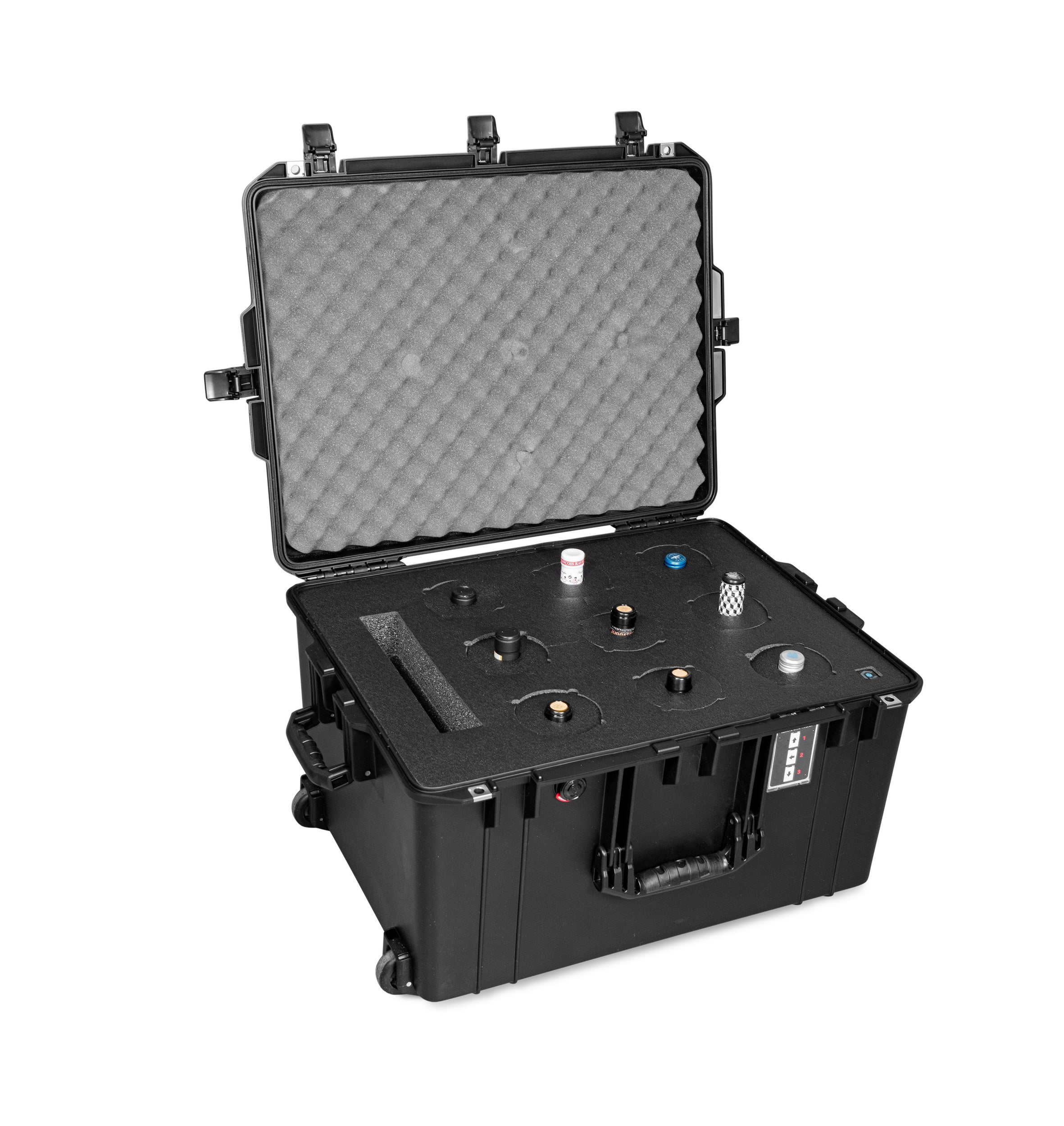 Pelican CasePro 9-Bottle Wine Carrier With Wheels