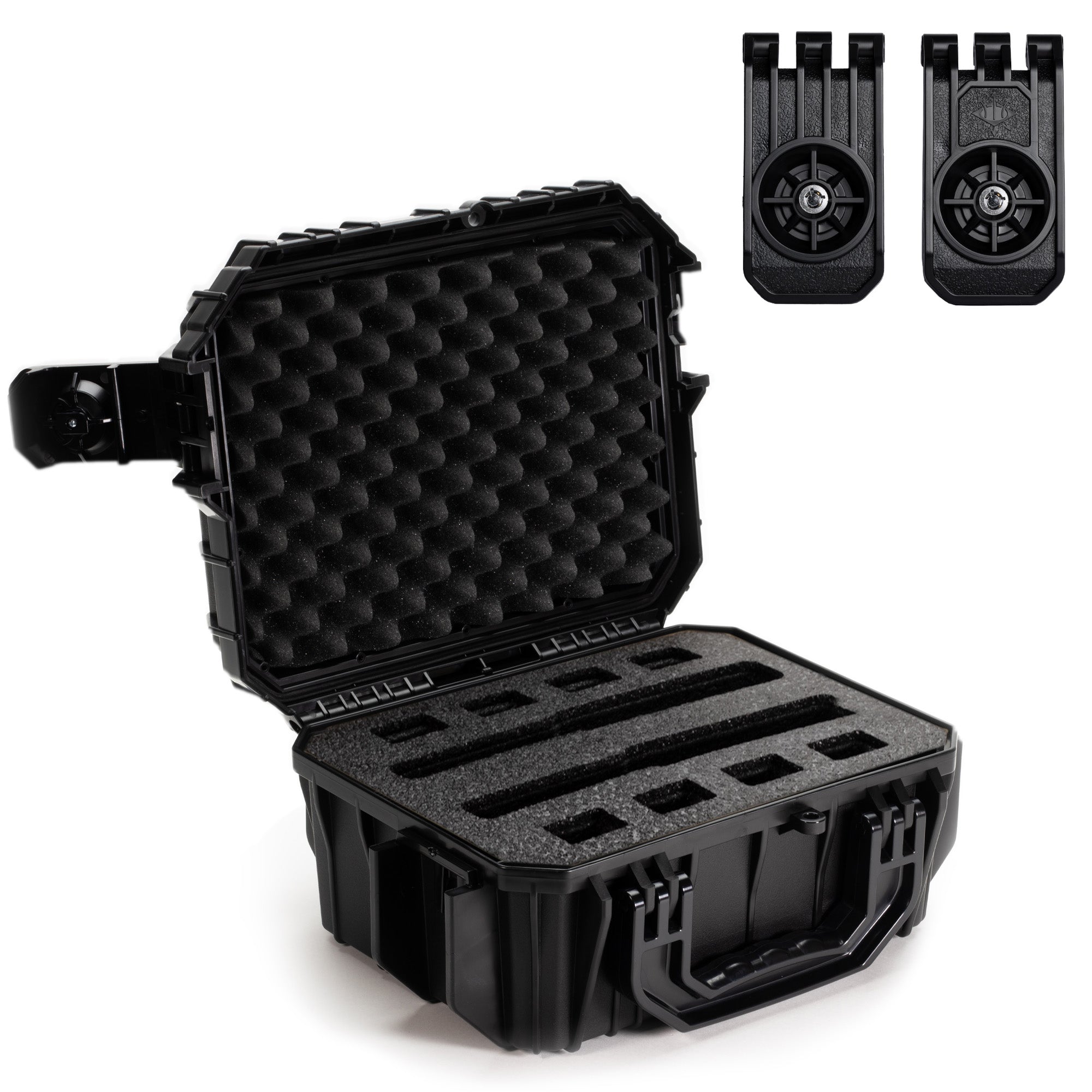 Seahorse SE430 Hard Shell Protective Case with 2 Pistol Foam