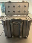 Open Box Wheeled 8-Bottle Wine Carrier (Only 1 Available)