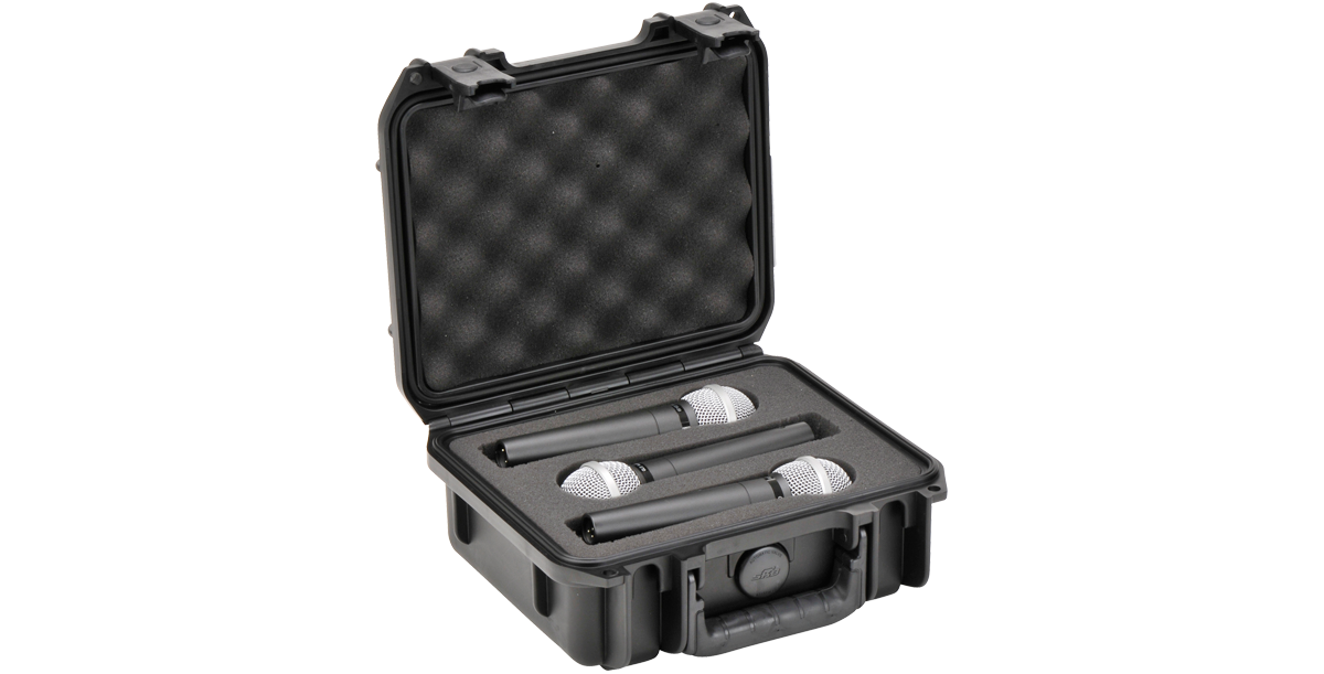 SKB 3iSeries Three Mic Case Waterproof